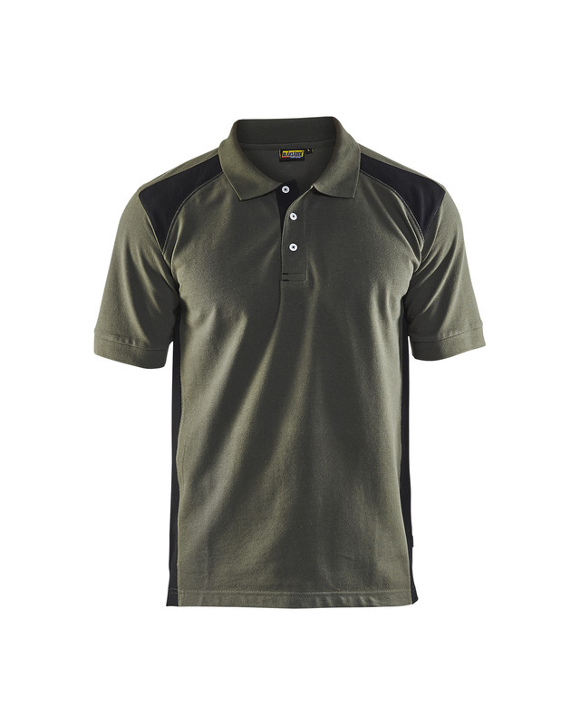 Blaklader 332410504699 Polo shirt - Army Green/Black