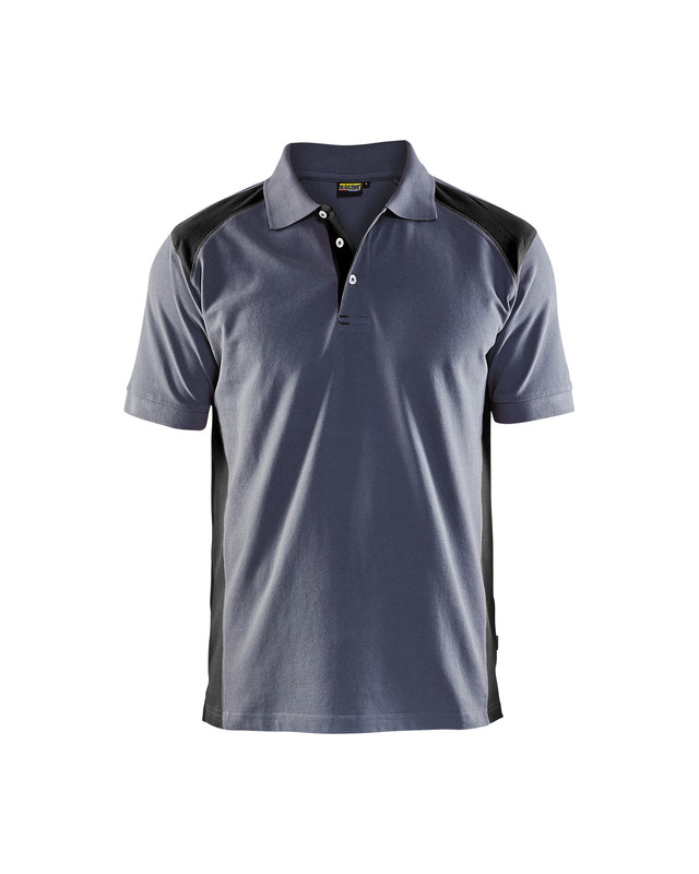 Blaklader 332410509499 Polo shirt - Grey/Black