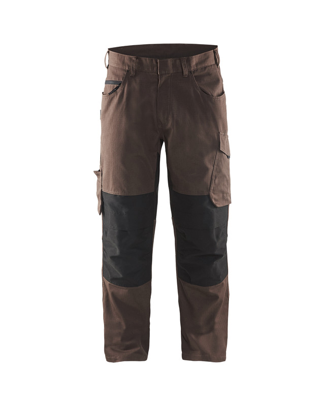 Blaklader 149513307899 Service Trousers with Stretch - Brown/Black