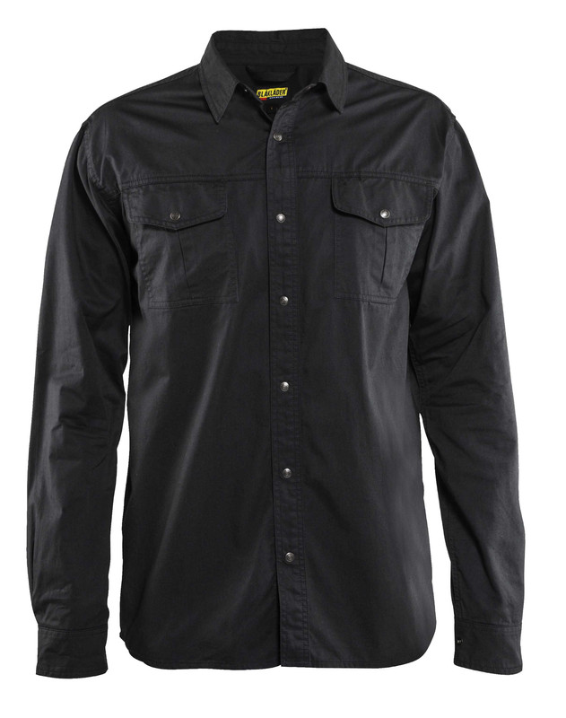 Blaklader 329711359900 Twill shirt - Black