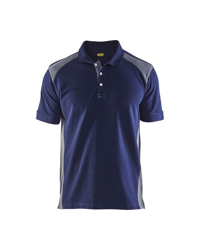 Blaklader 332410508994 Polo shirt - Navy Blue/Grey