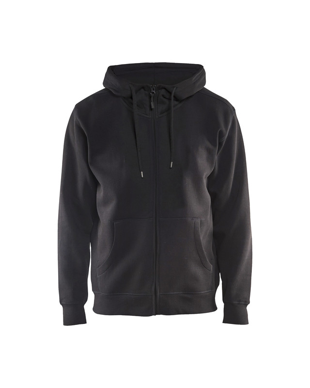 Blaklader 336610489900 Hoodie, full zip - Black