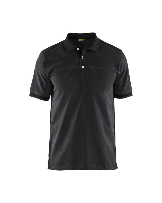 Blaklader 338910509998 Polo shirt - Black/Dark Grey