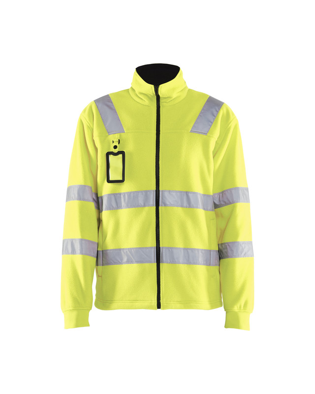 Blaklader 483325603300 Hi-Vis Fleece Jacket - Hi-Vis Yellow