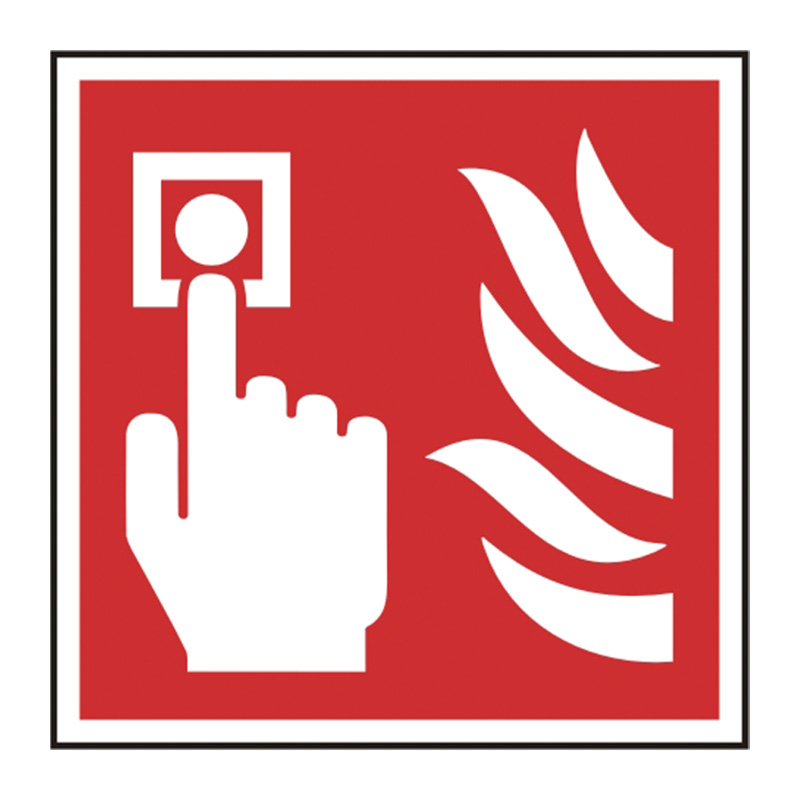 Fire alarm call point symbol - SAV (100 x 100mm)