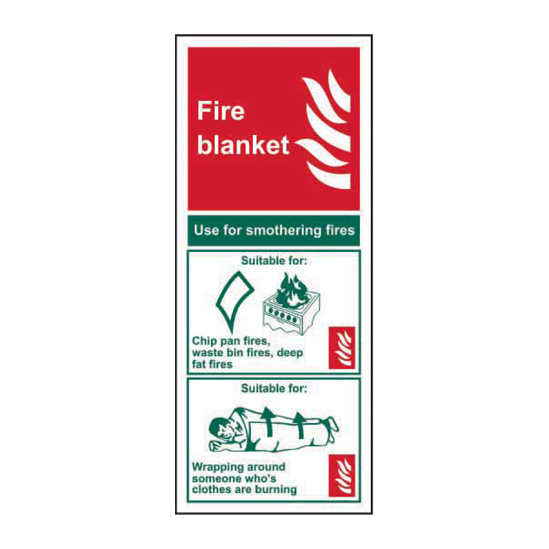 Fire blanket - SAV (82 x 202mm)