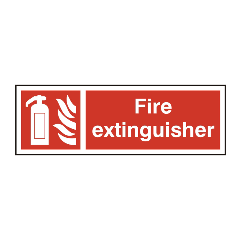 Fire extinguisher - SAV (450 x 150mm)