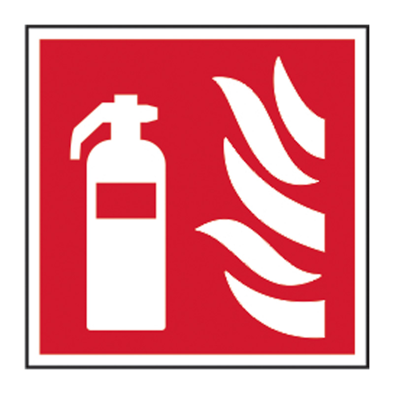 Fire extinguisher symbol - SAV (200 x 200mm)