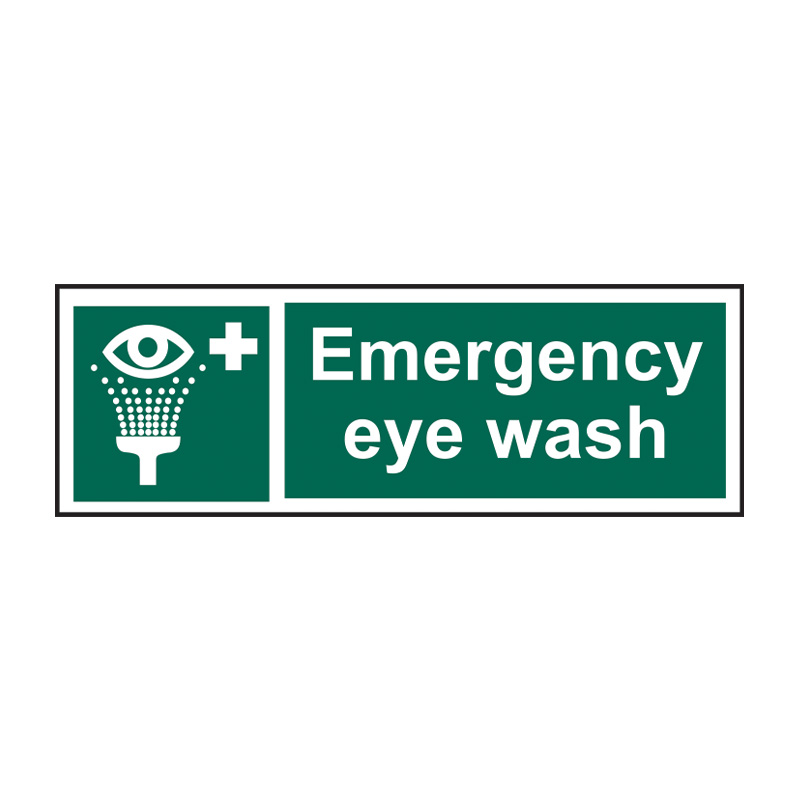 Emergency eye wash - SAV (300 x 100mm)