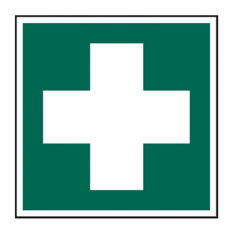 First Aid symbol - SAV (100 x 100mm)