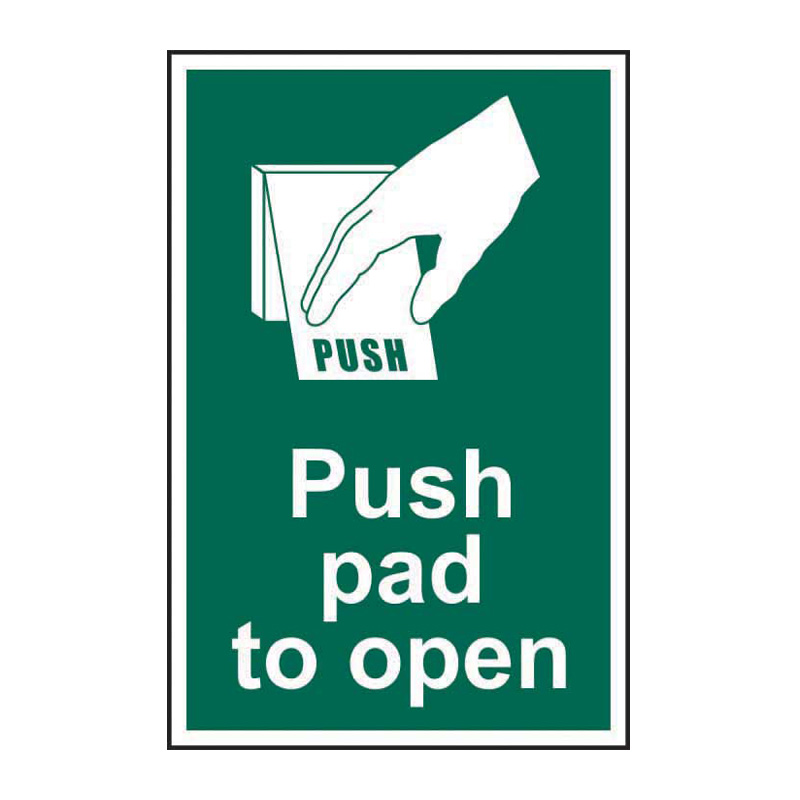 Push pad to open - SAV (100 x 150mm)