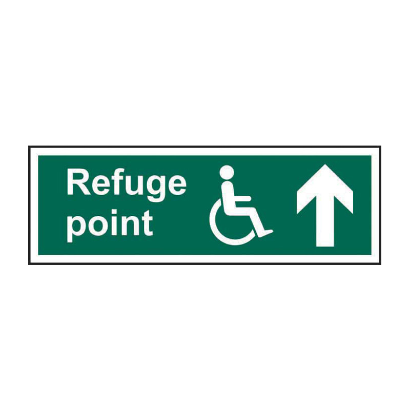 Refuge point Arrow up - SAV (300 x 100mm)