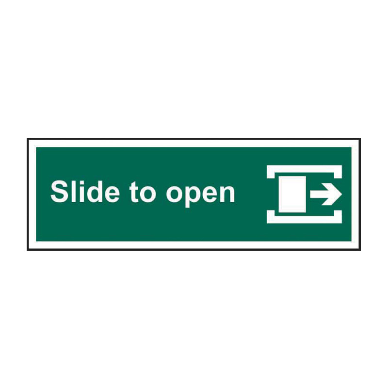 Slide to open (right) - SAV (300 x 100mm)