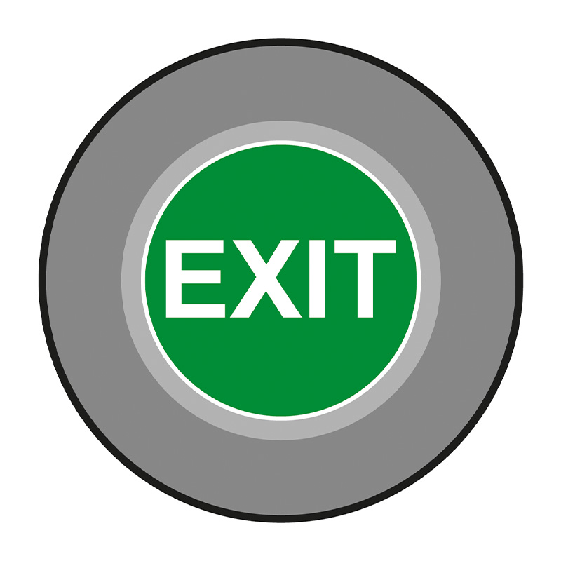 Exit - R9 Floor Graphic (400mm dia.)