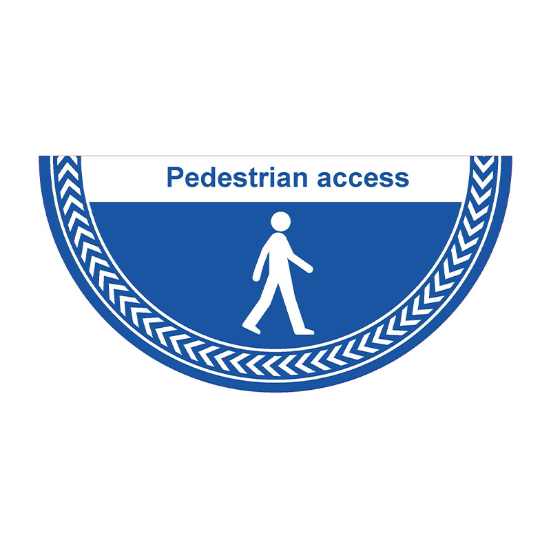 Pedestrian Access - R9 Floor Graphic (750mm x 375mm)