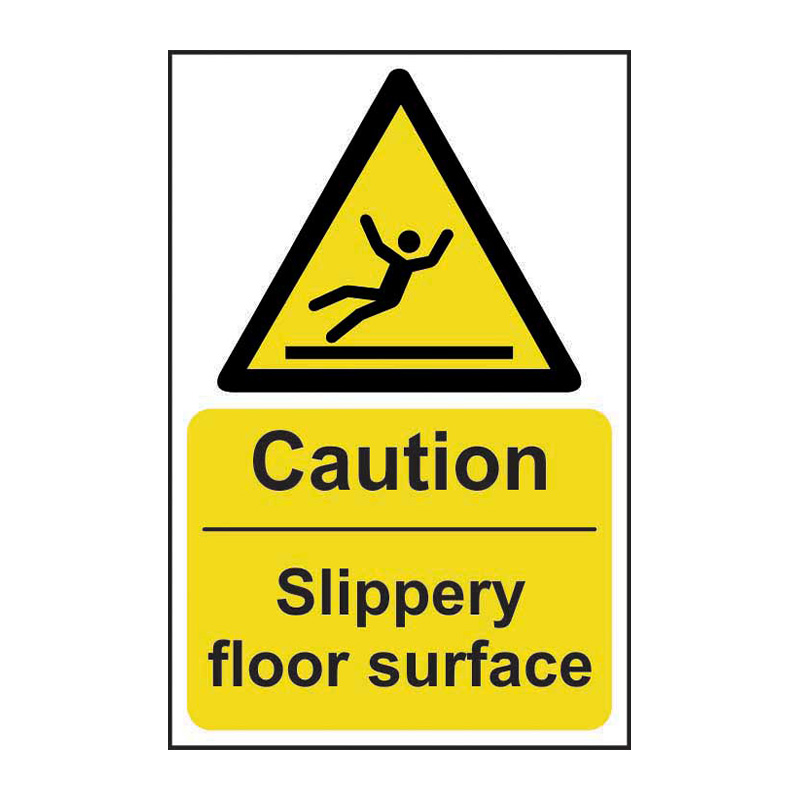 Caution Slippery floor surface - SAV (200 x 300mm)