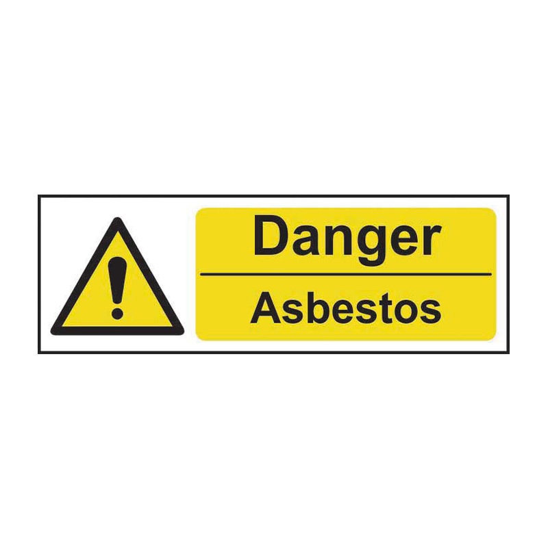 Danger Asbestos - SAV (300 x 100mm)