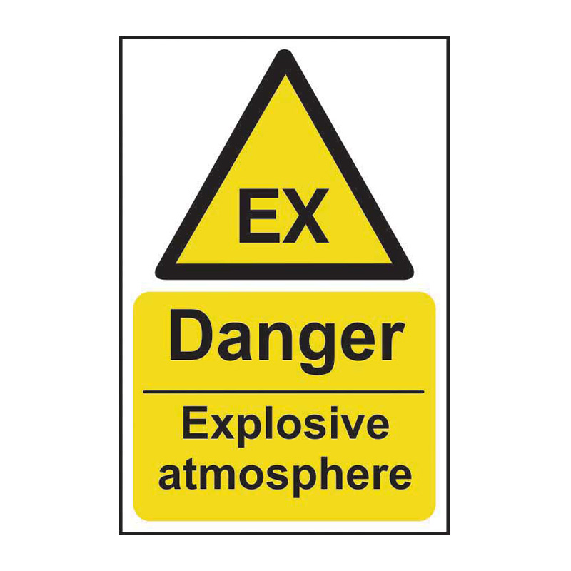 Danger Explosive atmosphere - SAV (200 x 300mm)