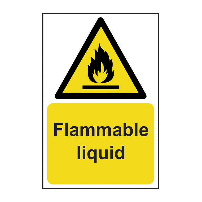 Flammable liquid - SAV (200 x 300mm)