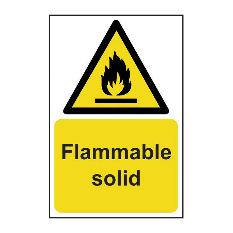 Flammable solid - SAV (200 x 300mm)