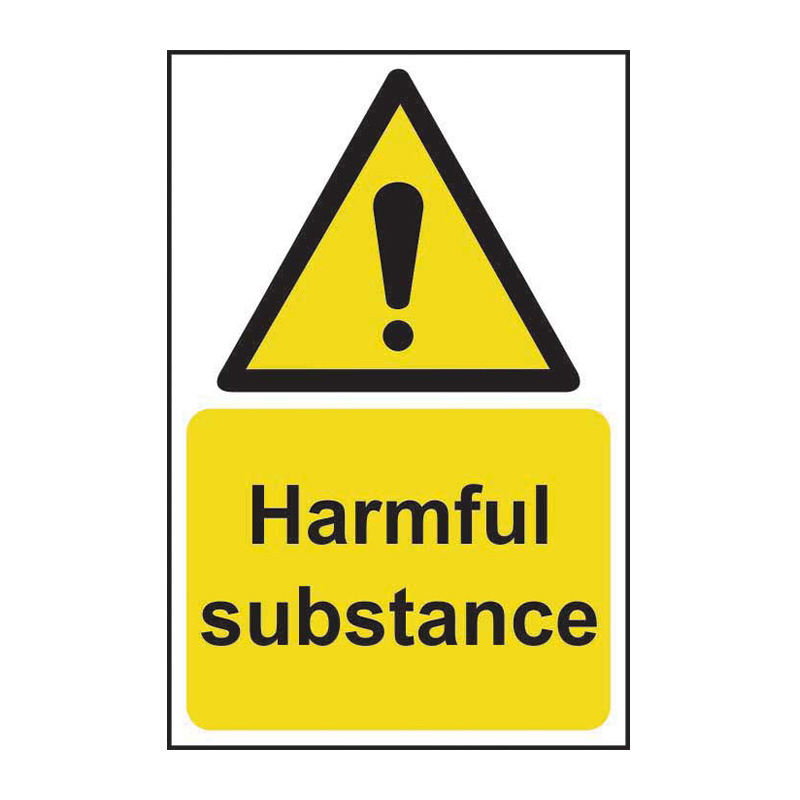 Harmful substance - SAV (200 x 300mm)