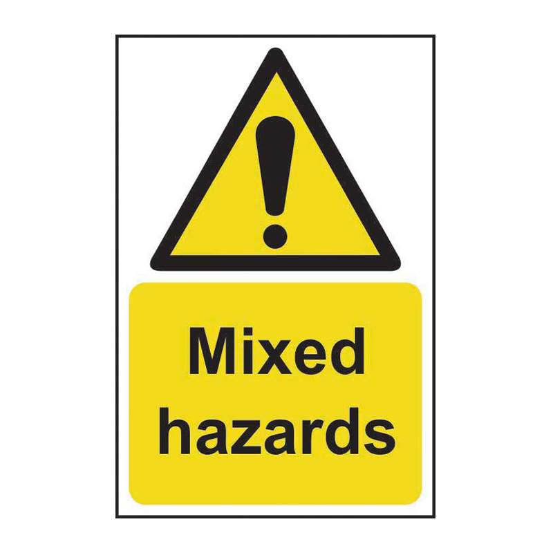 Mixed hazards - SAV (200 x 300mm)