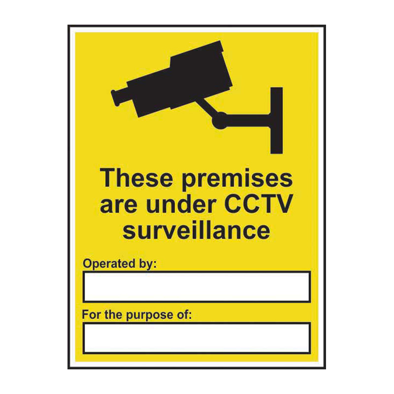 These premises are under CCTV surveillance - SAV (300 x 400mm)