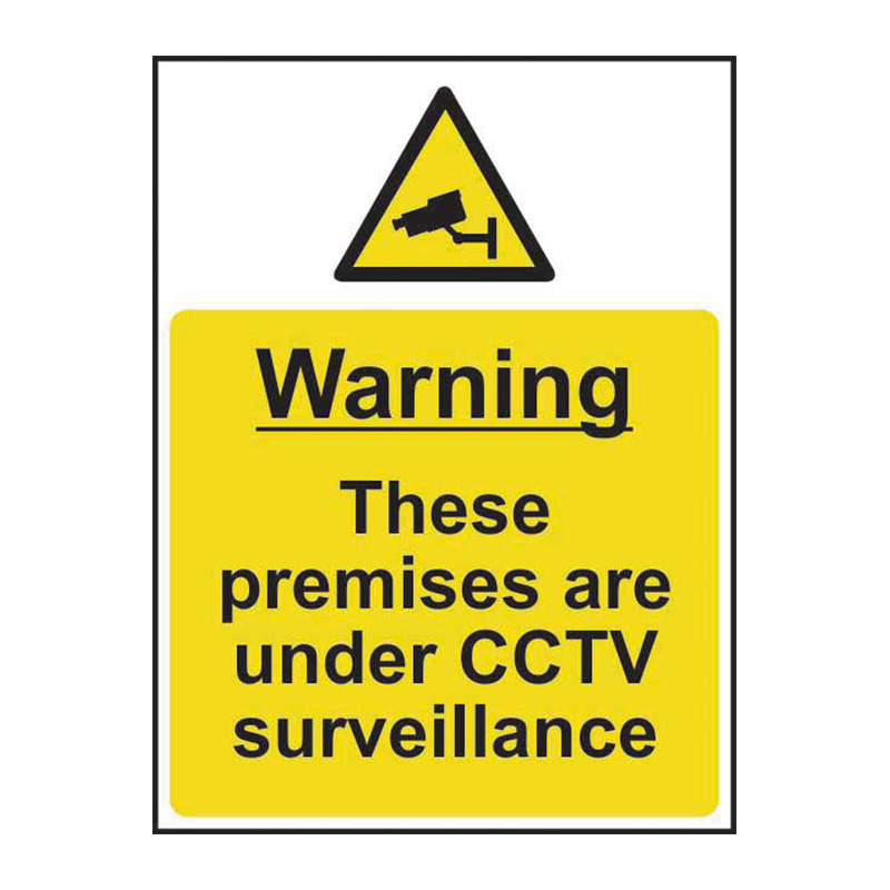 Warning These premises are under CCTV surveillance - SAV (300 x 400mm)