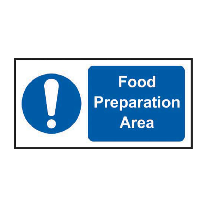 Food preparation area - SAV (200 x 100mm)