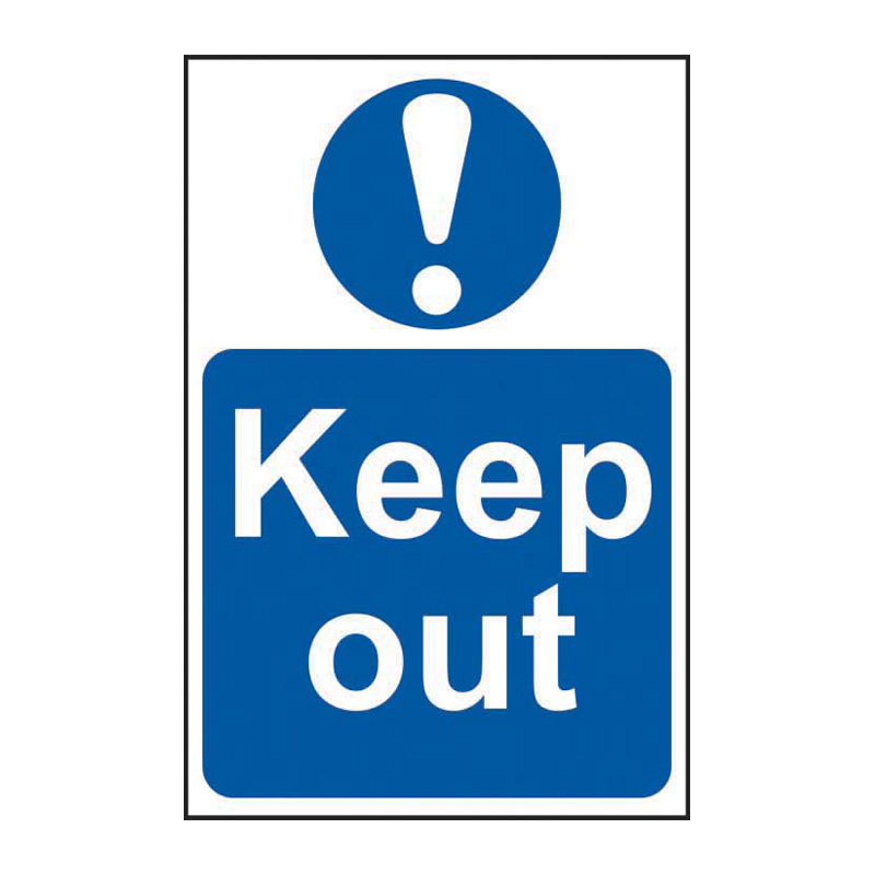 Keep out - SAV (200 x 300mm)