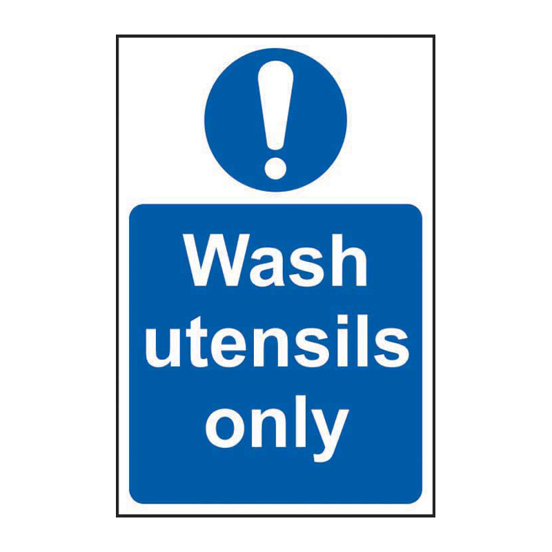 Wash utensils only - SAV (200 x 300mm)