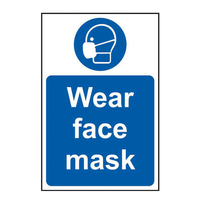 Wear face mask - SAV (400 x 600mm)