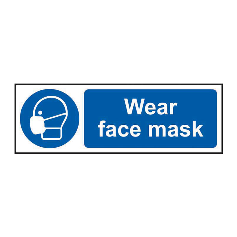 Wear face mask - SAV (600 x 200mm)