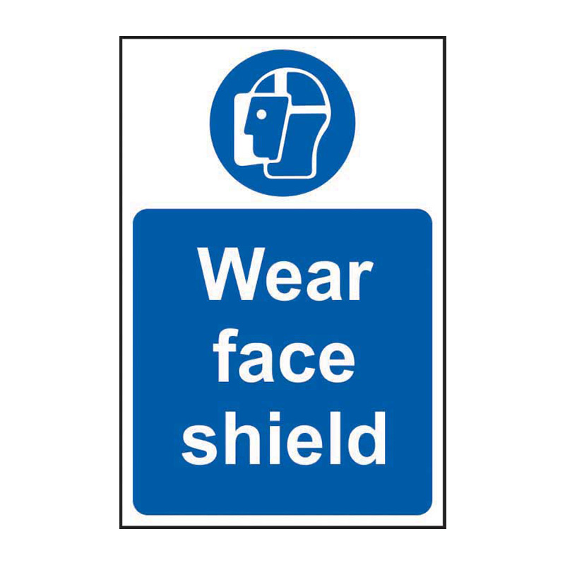 Wear face shield - SAV (400 x 600mm)