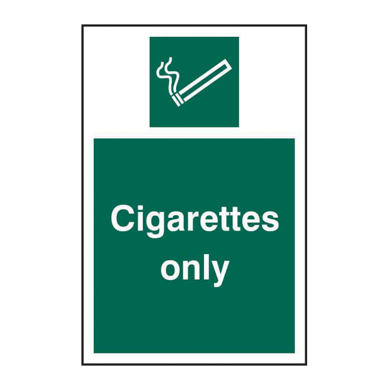 Cigarettes only - SAV (100 x 150mm)