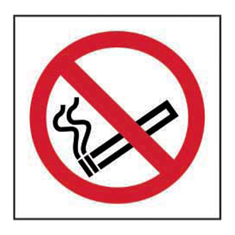 No smoking symbol - SAV (400 x 400mm)