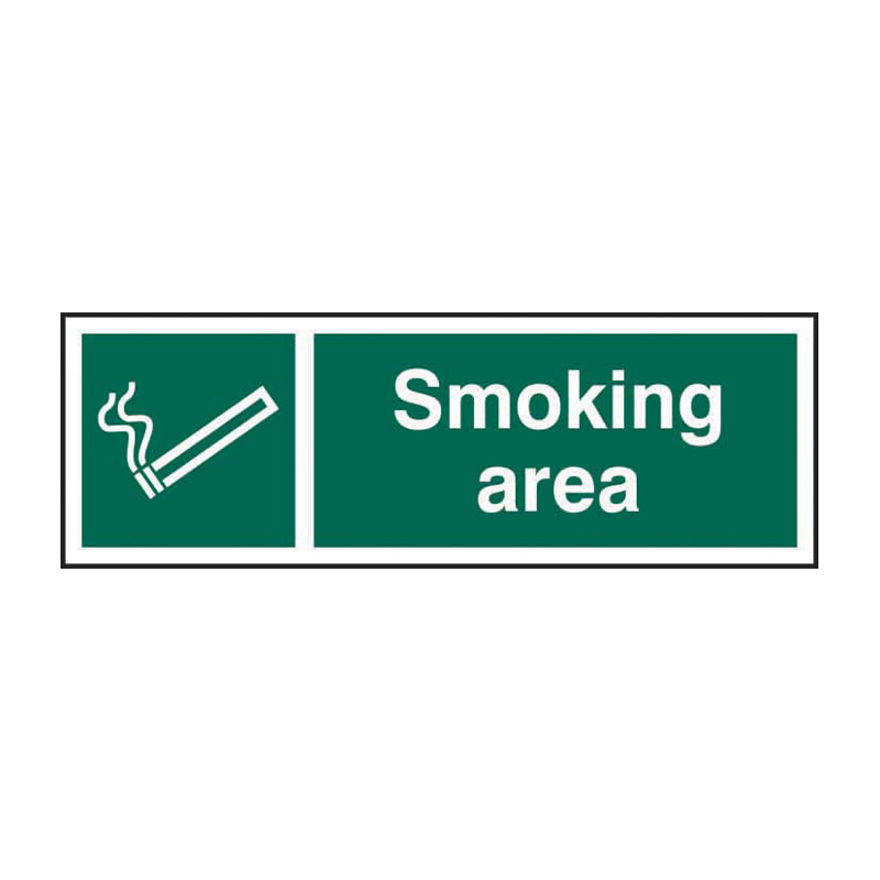 Smoking area - SAV (300 x 100mm)<br>superseded 12395