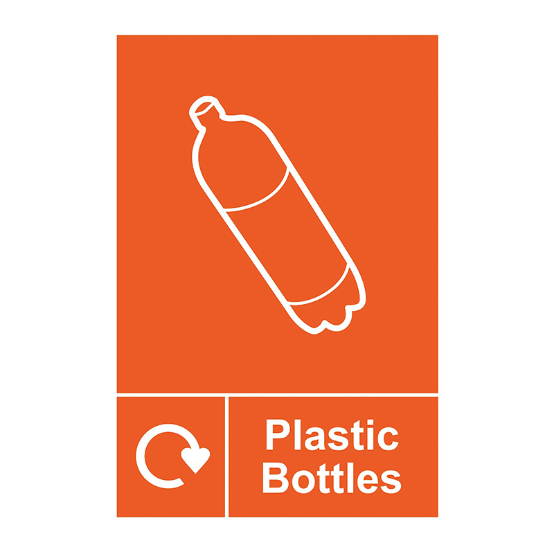 Recycling: Plastic bottles - SAV (150 x 200mm)