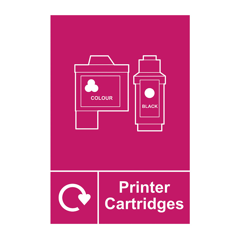 Recycling: Printer Cartridges - SAV (150 x 200mm)