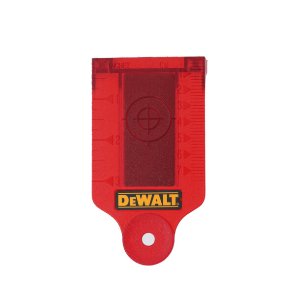 DeWalt Laser Target Card - Red