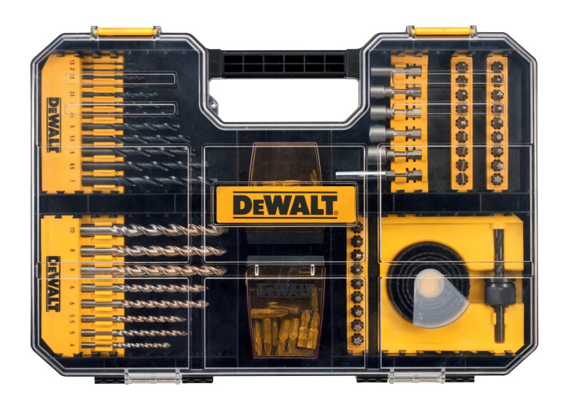 DeWalt 100 Piece Accessory Set. Compatible with T-Stak Drawer Unit