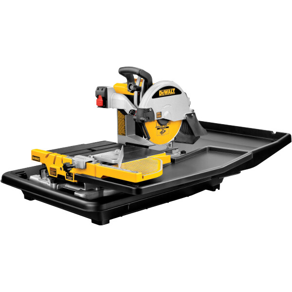 DeWalt 1600w 250mm Wet Tile Saw & Legstand (240V)