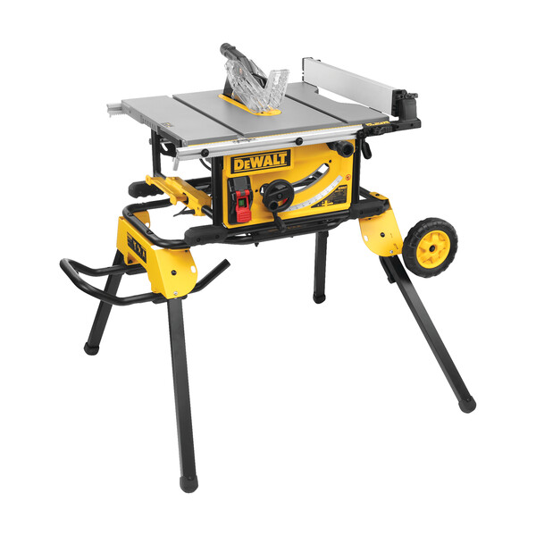 DeWalt 250mm Table Saw (240V) + Free Dwe74912 Scissor Leg Stand