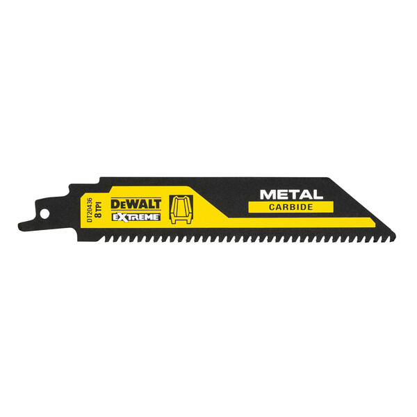 DeWalt Carbiderecip 152mm Metal 8Tpi 1Pk