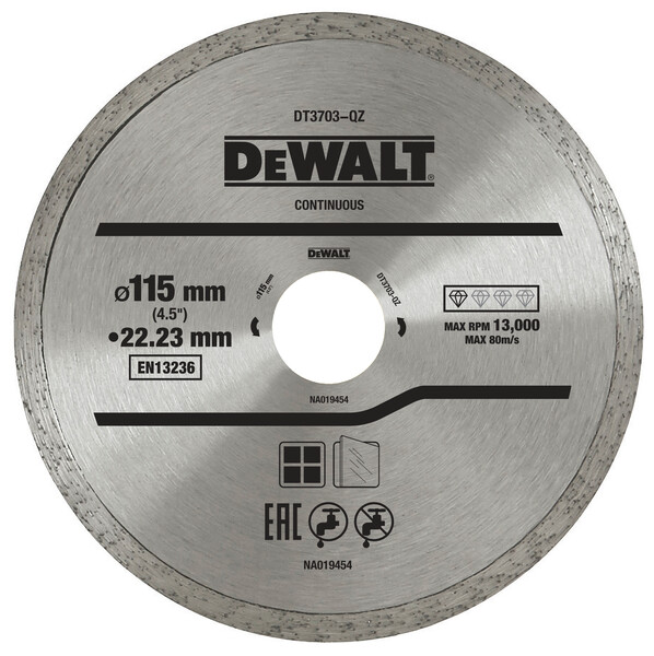 DeWalt Wheeldiamond Cont 115x22.2