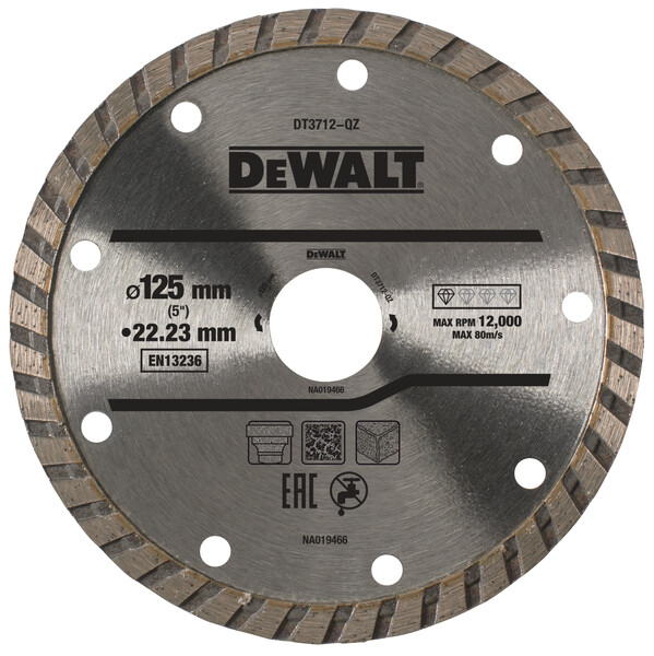 DeWalt Wheeldiamond Turbo 125mmx22.2mm