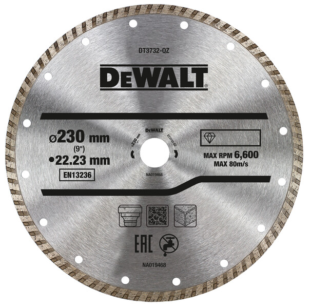 DeWalt Wheeldiamond Turbo 230mmx22.2mm