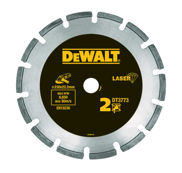 DeWalt Bladematerials 230mm