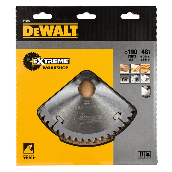 DeWalt 190 48 30 Extreme Blade Tcg