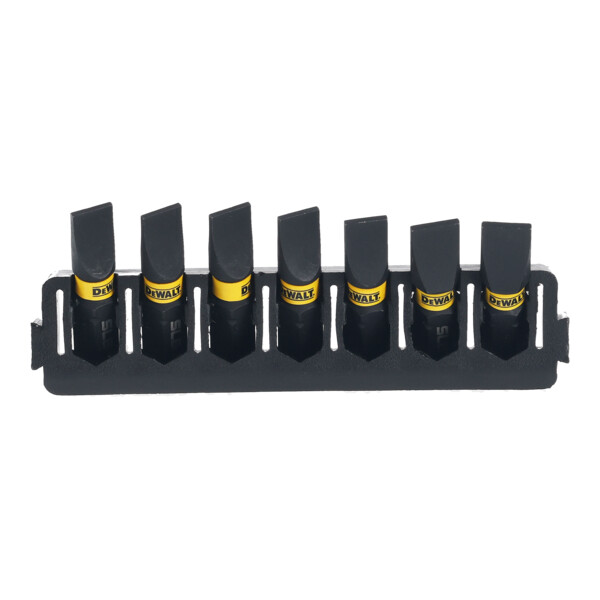 DeWalt 7pc 25mm Slotted Mix Bar Flextorq